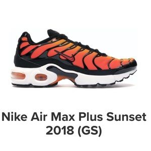Nike Air Max Plus Sunset GS 6.5y/8W